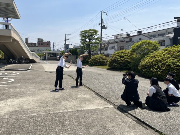 シナリオ映像制作授業風景