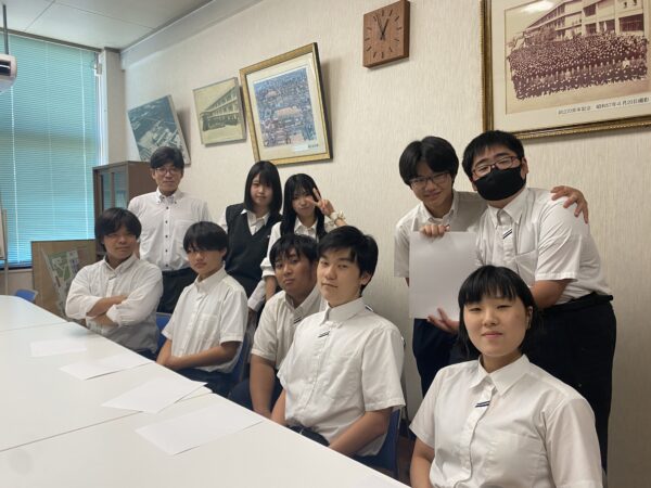 令和７年度　前期生徒会 認証式