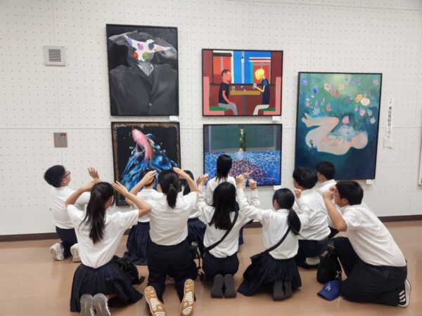 高校展が無事終わりました！(美術部)