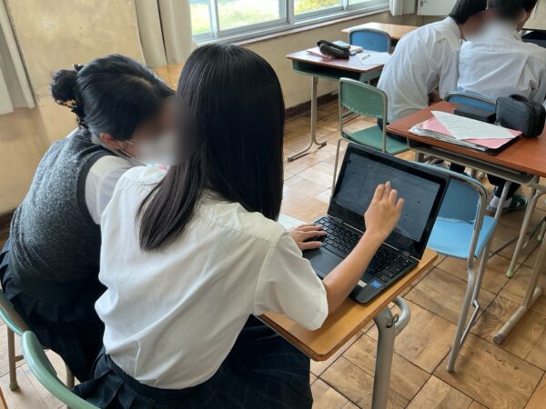 【英語科】英語教育推進授業（BASE in OSAKA）を活用した授業実践（１年生）