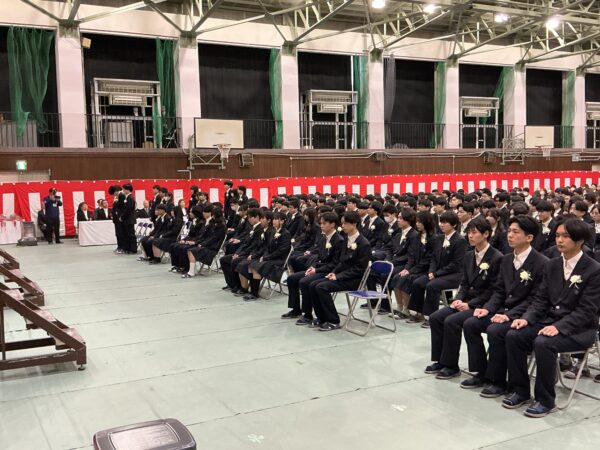 【門出の時】令和７年度卒業証書授与式がおこなわれました。（19期生）