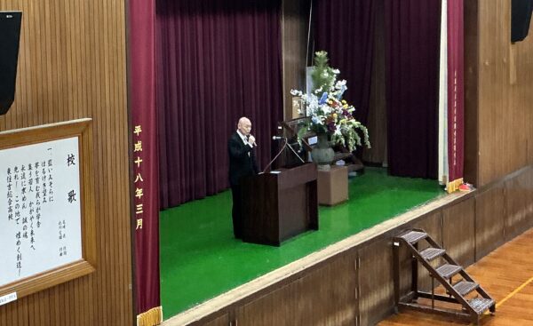 【新２・３年生】今日は新年度はじめの始業式です