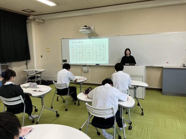 国語科研究授業（言語文化）を実施しました