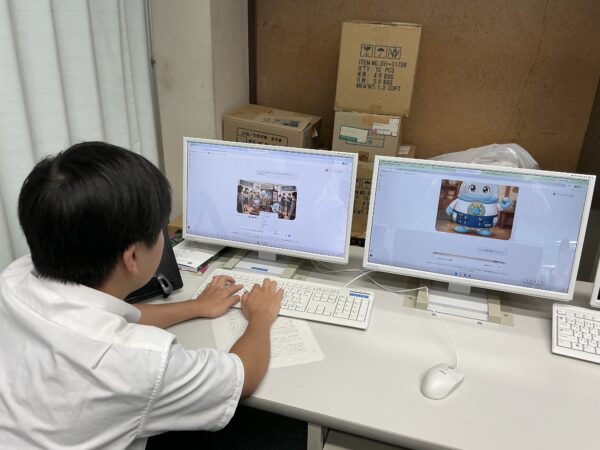AIを活用してオープンスクール向けプレゼント企画を考えました（３年生ビジネス系列）